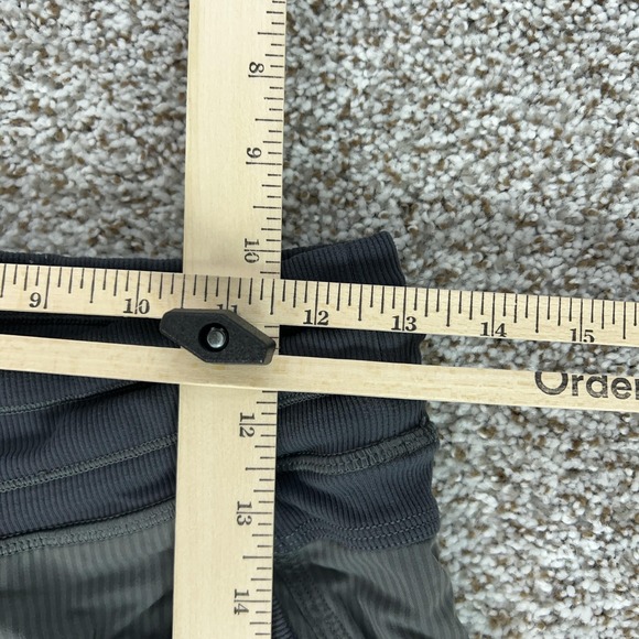 Lululemon Pants Womens 4 Gray Track Pants Elastic Waist Gym Yoga Sports Workout - Picture 5 of 11